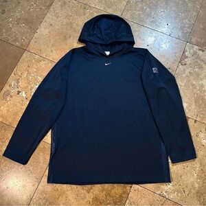 Vintage Y2K Nike men’s center swoosh blue hoodie jacket size Xxl